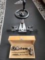 Bergeon clock bushing tool &amp; bushes.