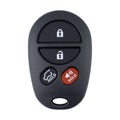 4 Button Car Key Replacement Case/Shell To Suit Toyota Kluger Aurion