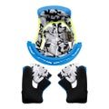 LS2 MX437 FAST EVO LINER BLUE
