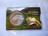 2007 Commemorative $5 coin *Tuatara