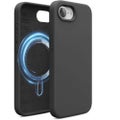 USP Apple iPhone 17e / iPhone 16e (6.1") Silicon Case Black with Magsafe - Sh...