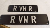 Golf R Plates