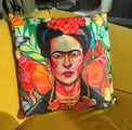 Frida Kahlo art cushion