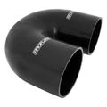 Proflow Hose Tubing Air intake Silicone Coupler 4.00in. 180 Degree Elbow Black