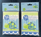 1st Birthday Invitations (16) - Cute Turtle Design