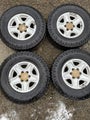 4 x Toyota 6 Stud Rims &amp; Tyres