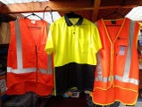 High Viz Tradies Gear 3 x shirts