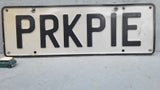 Personalised plate