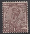 India - 1922 - 1a - LHM