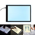 A4 LED Light Box Artiste Thin Art Stencil Board Tracing Drawing Board Plat