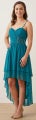 Teal Chiffon High Low Dress | Forever New inspired
