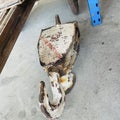 Vintage pulley/ hook