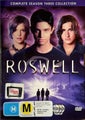Roswell Season 3 DVD Complete Series Sci-Fi