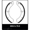 2x PROTEX Brake Shoes-Front For ISUZU NPR200 NPR66 2D Truck 4X2 1992-2003 #N1550