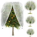 9.84ftx9.84ft Large Fruit Tree Netting Bags,Bird Netting for Blueberry Bush