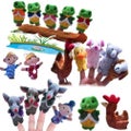 5Pcs Story Telling Finger Puppets Nursery Fairy Tale Farm Yard Animals Toy Gift