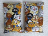 ONE PAIR HAND WARMER pocket size wheat bags - ALLEY CAT