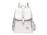 Large Capacity Leather Backpack For Women Travel School