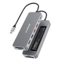 mbeat MB-UCD-HS9 Elite 9-in-1 USB-C Multiport Hub with Built-in M.2 NVMe SSD