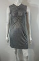 Zara Basic, stylish silver coloured dress size M