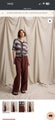 Max Elementary Brown Linen Pants