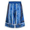 Off White Mens Satin Loose Fit Shorts