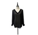 Moochi - Over Sized Sheer long sleeved top