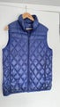 Men’s Uniqlo blue puffer vest (s/m)