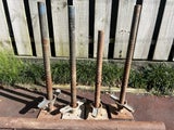 Acrow RMD S props/jacks x 4 plus iron poles x 2 • Auckland pick-up
