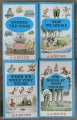 Winnie the Pooh etc. vintage set of 4 softcovers as 1 lot by A A Milne