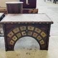 Vintage Indian trunk/ Table