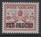 Vatican City - 1931 - Parcel Post - 75c - LHM