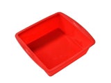 1/4Pcs Silicone Square Non-Stick Baking Dish With Handle