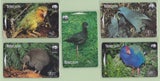 NZ - 1998 WWF Rare NZ Birds Set (5) - VFU