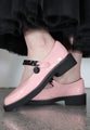 MINX "Mary Chain" pink patent shoes! 38