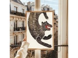 Abstract Tiger Wall Art Sticker For Home Decor