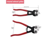 Heavy Duty Double Round Wheel Tile Cutting Pliers
