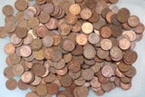 NEW ZEALAND ONE CENT COINS 1 KG UNSORTED AVERAGE OR BETTER CONDITION