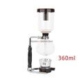 Glass Siphon Coffee Pot Set 360/600ML For Camping