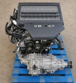 1VD-FTV engine and gear box