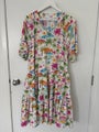 Zest (Farmers) tiered midi dress sz18