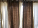 Eyelet curtain - set of 5 for long windows