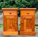 Solid RIMU bedsides (excellent condition)- can deliver