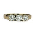NZGD | 18ct White Gold Imperial Eclat Trio Ring Valuation $7,600