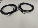 2x 5m Shielded Ethercon digital snake cable Belden 7919a