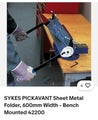 Panel Beaters sheet metal folders