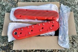 LS series 2 piece valve covers,red