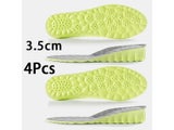Arch Support Breathable Shock Absorbing Height Increase Insoles 1Pair