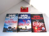 **BESTSELLING DAVID BALDACCI : THE 6 : 20 MAN SERIES #1 - 3 (3 BOOKS)