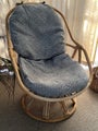 Cane Swivel Chair